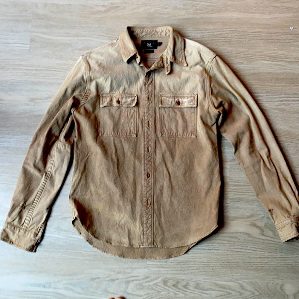 Double RL Duck Canvas Workshirt BRAND NEW